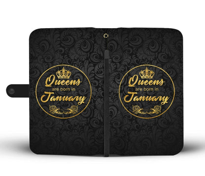 January Queen - Wallet Phonecase-January-wc-fulfillment-iPhone X-Vibe Cosy™