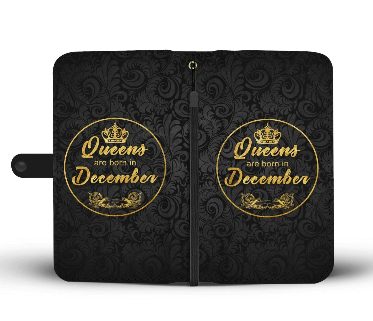 December Queen - Wallet Phonecase-December-wc-fulfillment-iPhone X-Vibe Cosy™