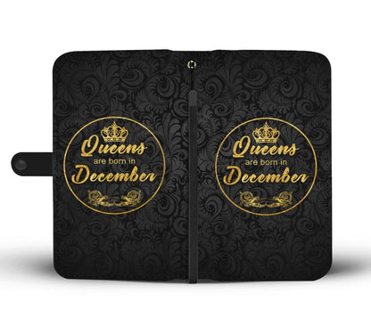 December Queen - Wallet Phonecase-December-wc-fulfillment-iPhone X-Vibe Cosy™