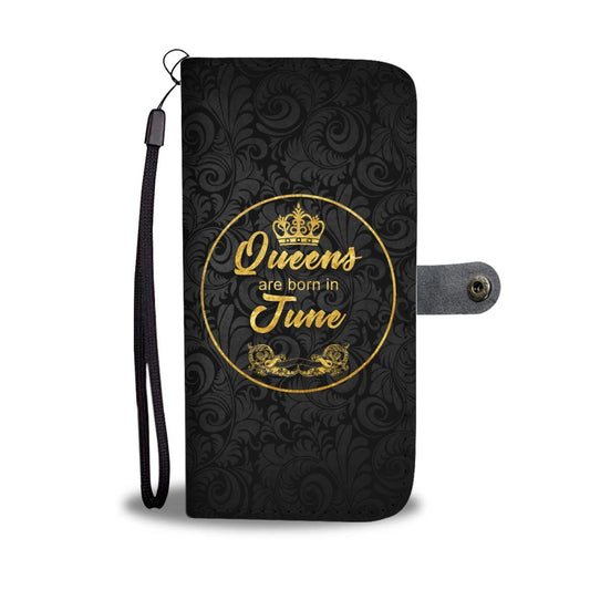 June Queen - Wallet Phonecase-June-wc-fulfillment-iPhone X-Vibe Cosy™