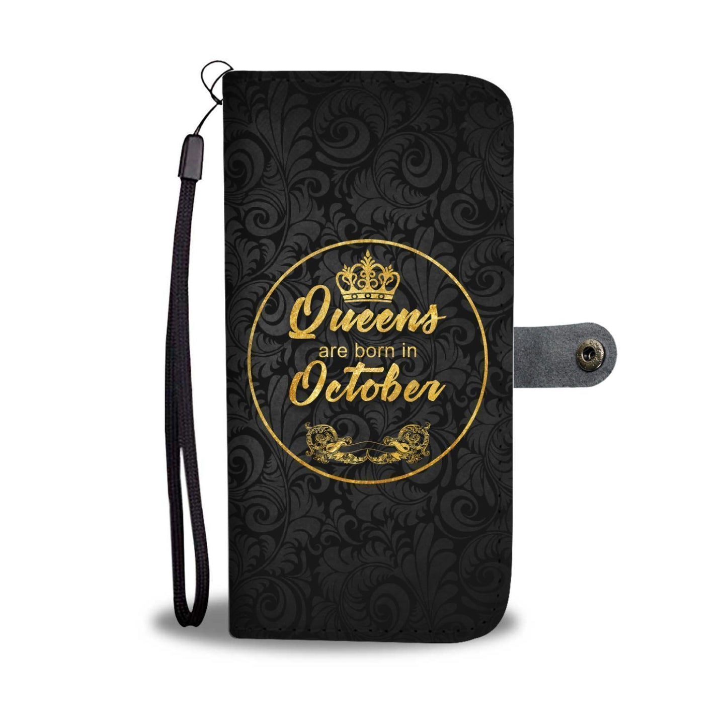 October Queen - Wallet Phonecase-October-wc-fulfillment-iPhone X-Vibe Cosy™