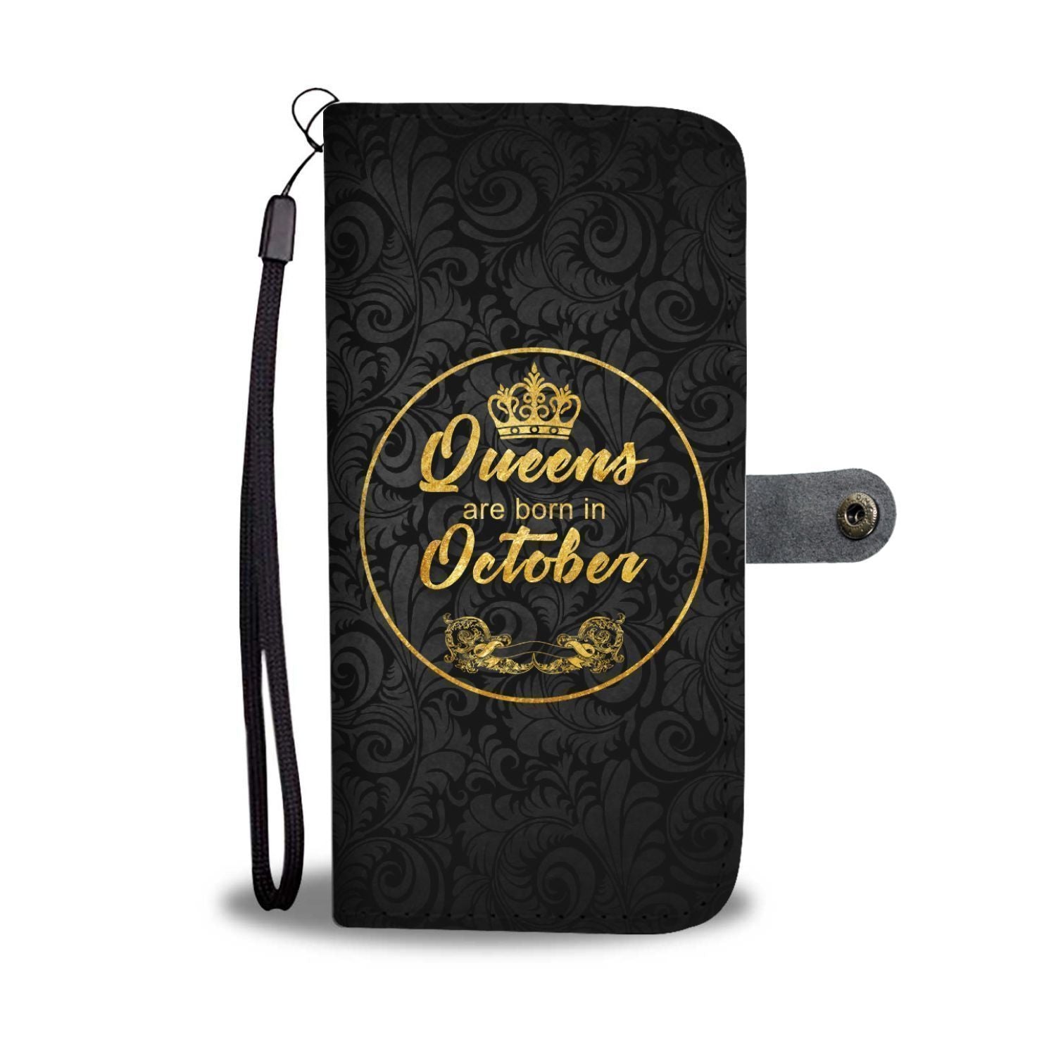 October Queen - Wallet Phonecase-October-wc-fulfillment-iPhone X-Vibe Cosy™