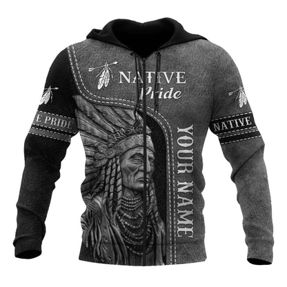 Customize Name Native American 3D All Over Printed Unisex Shirts
