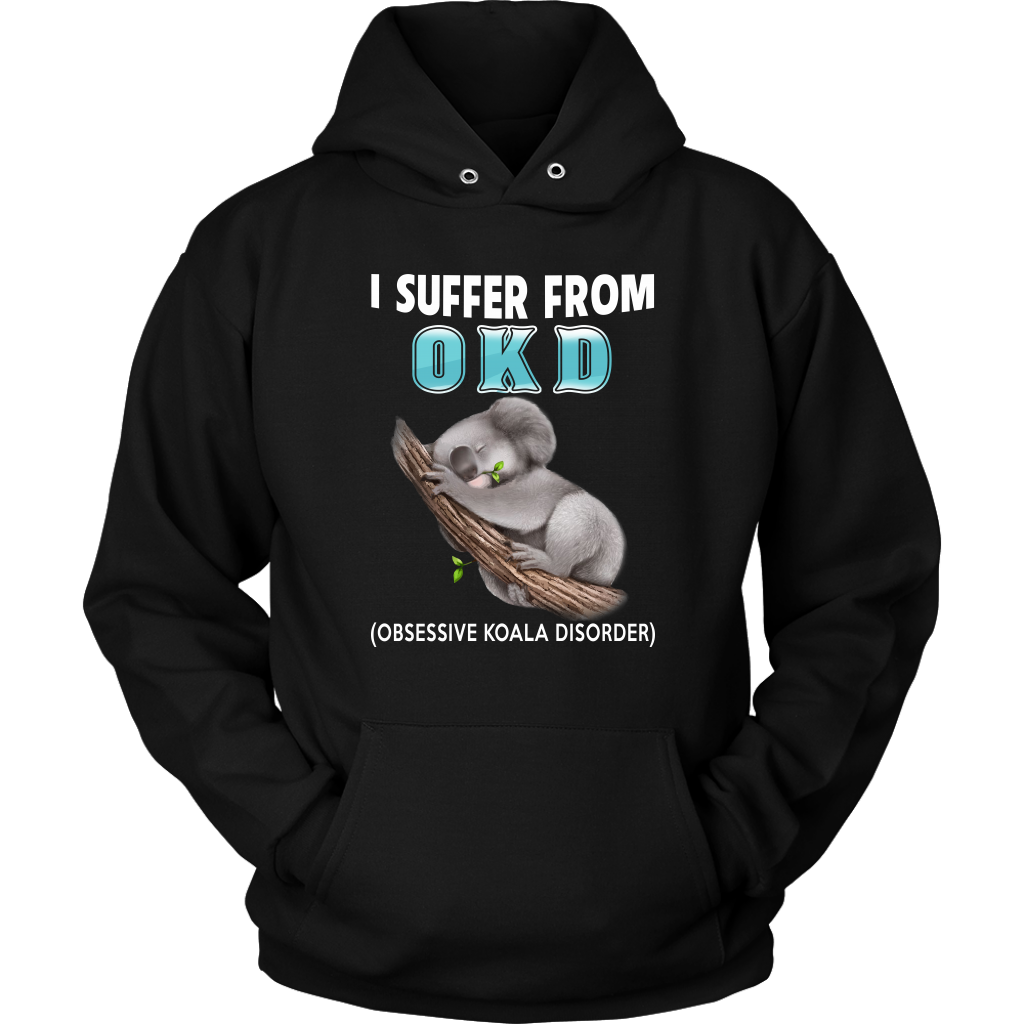 AUSTRALIA OKD T-SHIRT K5-T-SHIRTS-HP Arts-Unisex Hoodie-Black-S-Vibe Cosy™