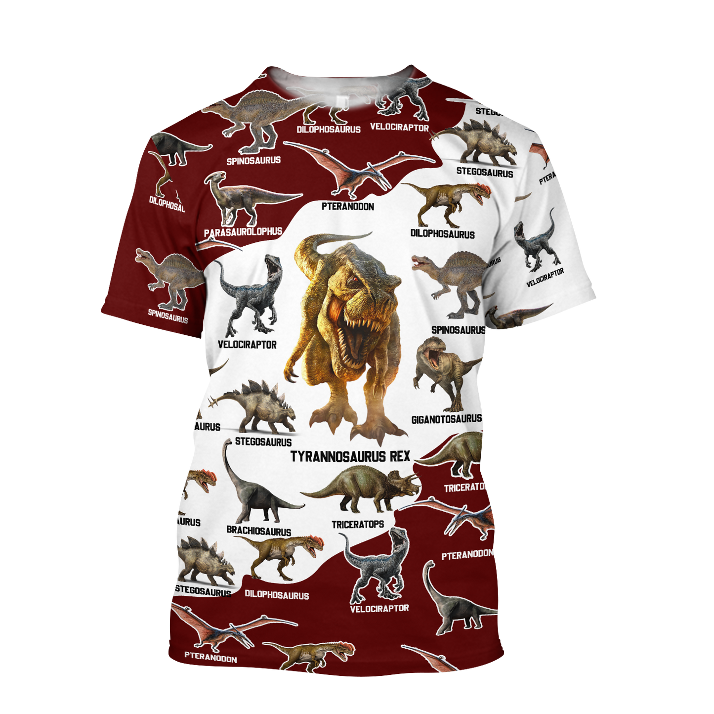 Red dinosaurs 3d hoodie shirt for men and women HG92602