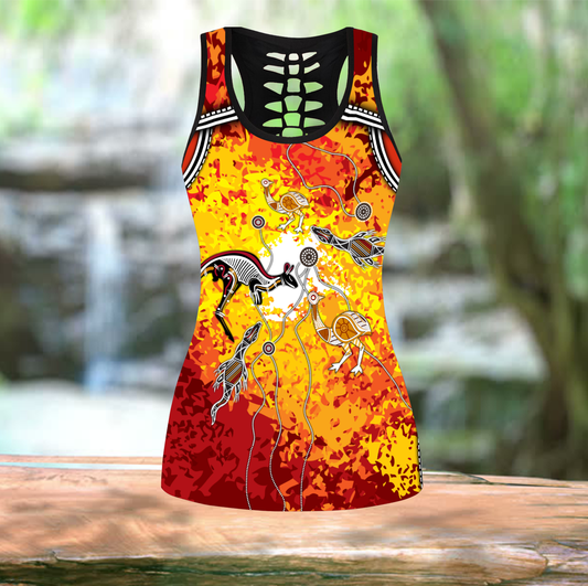 Indigenous Naidoc Week Always Will Be Legging + Hollow Tank Combo