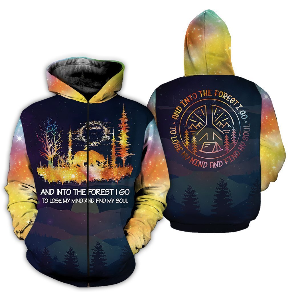 Camping Night 3D All Over Printed Clothes CP5-Apparel-NNK-Zipped Hoodie-S-Vibe Cosy™
