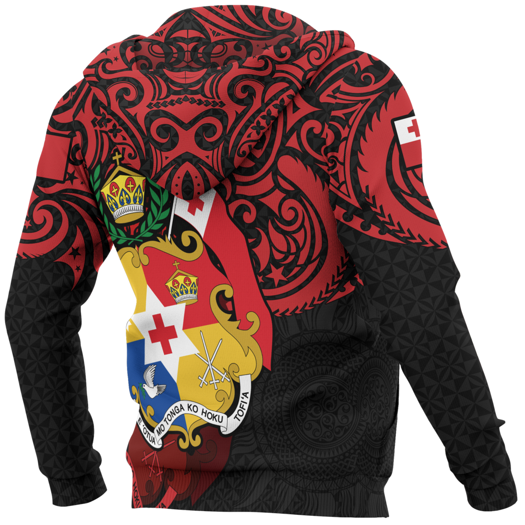 Tonga in My Heart Polynesian Tattoo Style 3D Printed Shirts TT0030-Apparel-TT-Hoodie-S-Vibe Cosy™