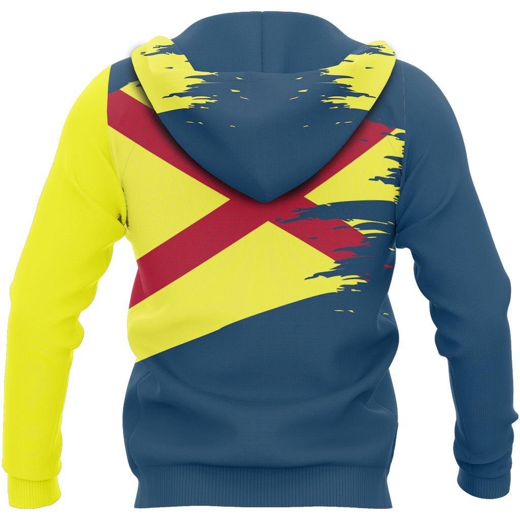 Scotland Lion Painting Pullover Hoodie-Apparel-HD09-Zip Hoodie-S-Vibe Cosy™