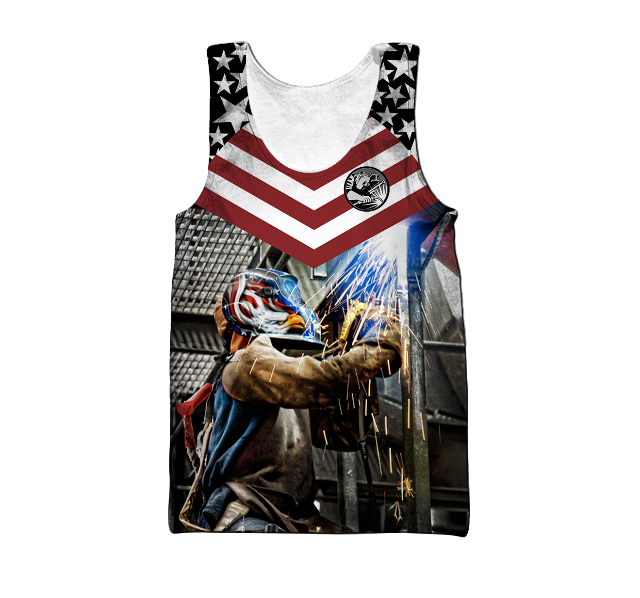 Premium Unisex All Over Printed Welder Shirts MEI