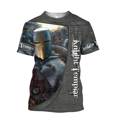Premium Knight Templar All Over Printed Shirts For Men And Women MEI