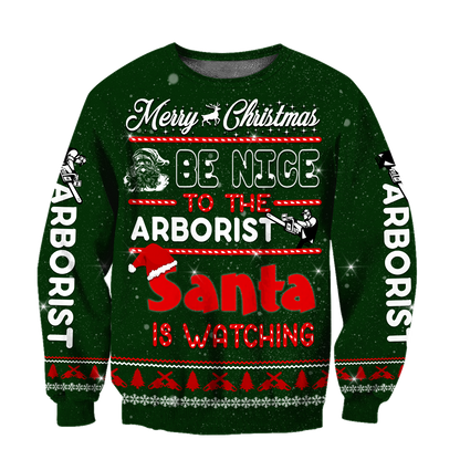 Premium Arborist All Over Printed Christmas Shirts For Men And Women MEI