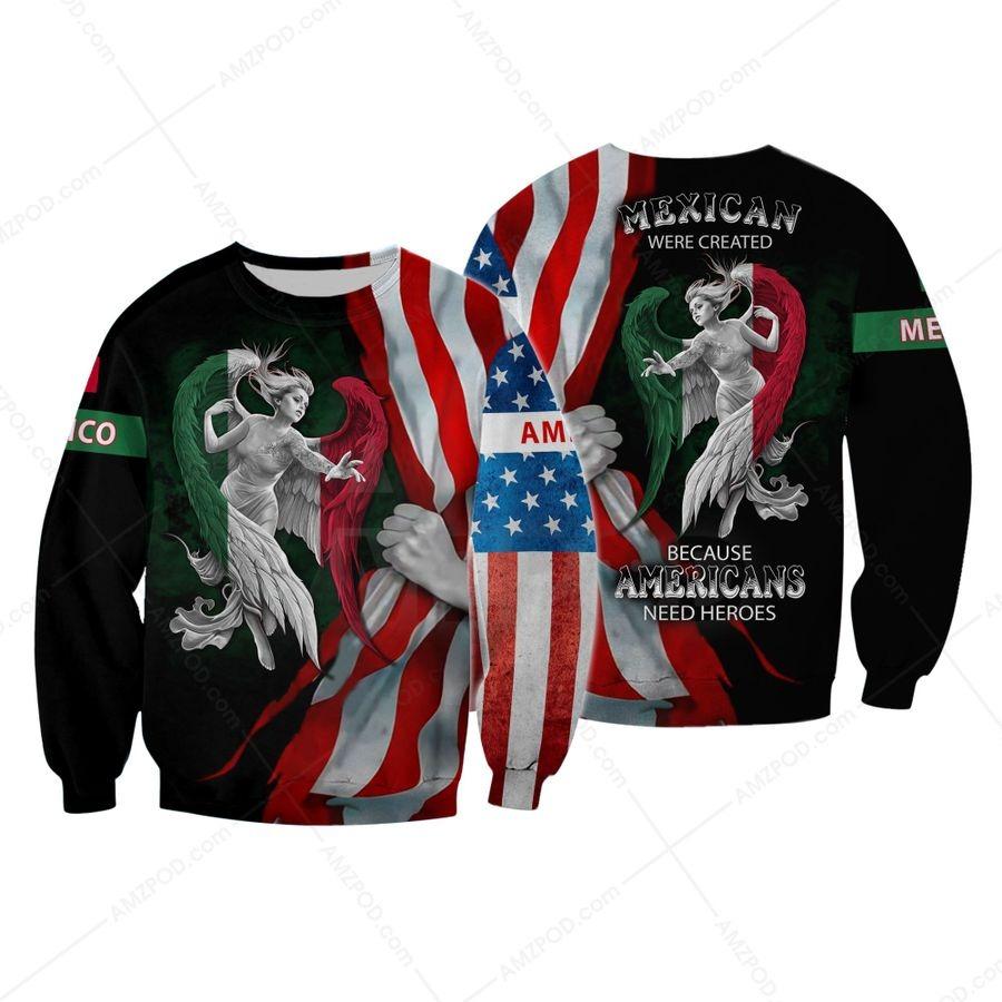 Mexico 3D All Over Printed Shirts For Men and Women TA062202-Apparel-TA-Sweatshirts-S-Vibe Cosy™