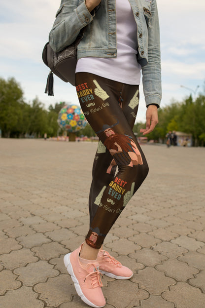 3D All Over Print Happy Father's Day Legging-Apparel-Khanh Arts-Legging-S-Vibe Cosy™