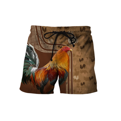 Premium Rooster 3D All Over Printed Unisex Shirts
