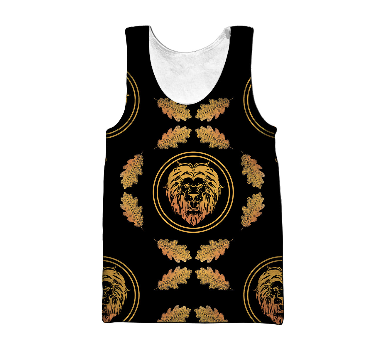 King of Lion Over Printed Hoodie