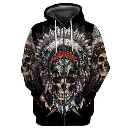 Native American 3D All Over Printed Unisex Shirts