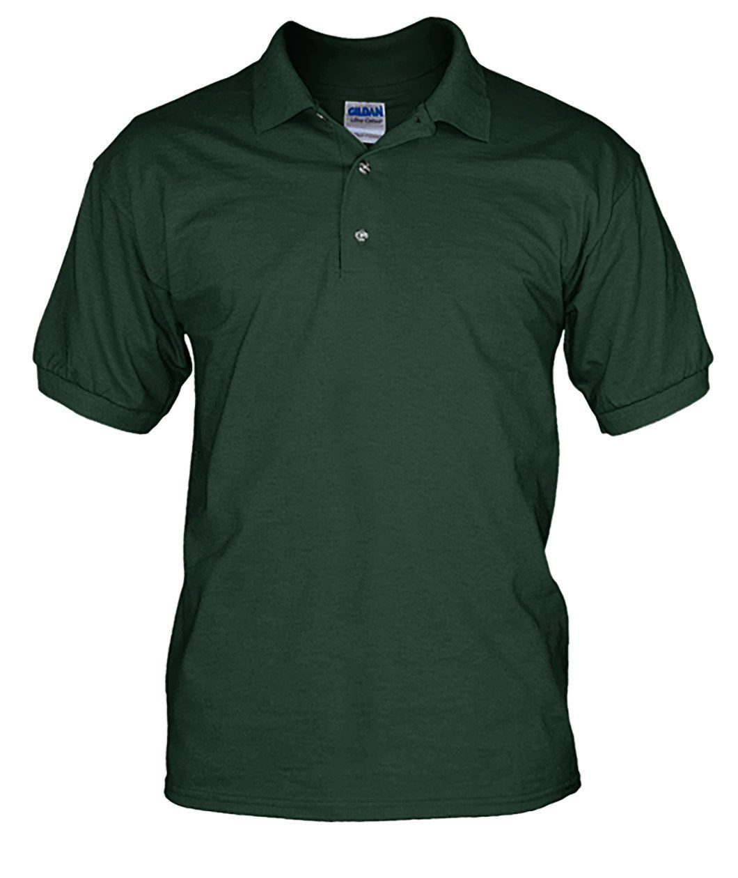 Australia in My Heart Polo T-Shirt - BN04-POLO T-SHIRTS-HP Arts-Forest Green-M-Men's Polo-Vibe Cosy™