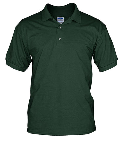 Australia in My Heart Polo T-Shirt - BN04-POLO T-SHIRTS-HP Arts-Forest Green-M-Men's Polo-Vibe Cosy™