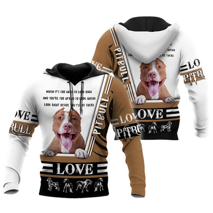 Pitbull 3d hoodie shirt for men and women VP03112009