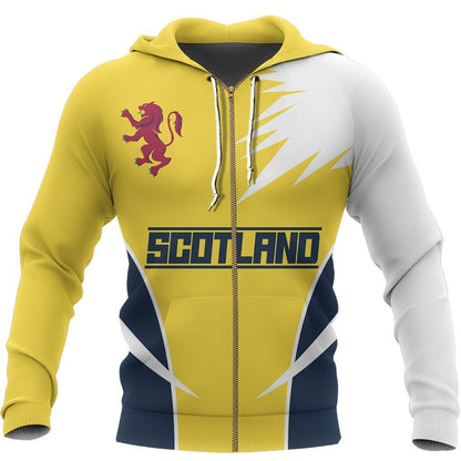 Scotland Active Special Hoodie-Apparel-HD09-Zip Hoodie-S-Vibe Cosy™
