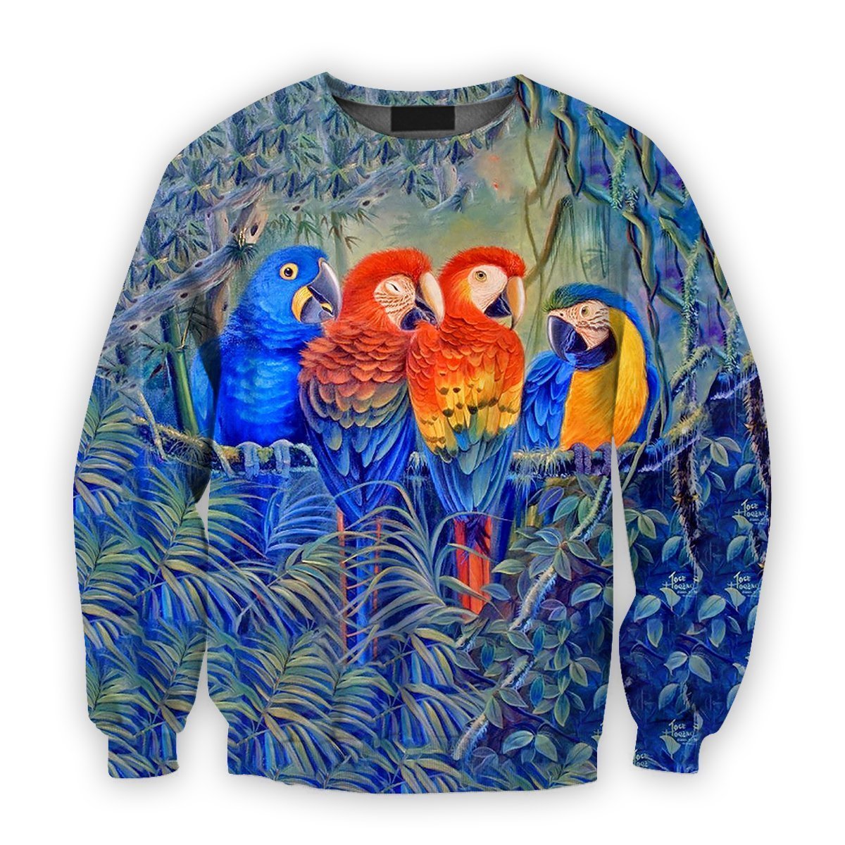 3D Printed Parrot Clothes-Apparel-PHL-Sweatshirt-S-Vibe Cosy™