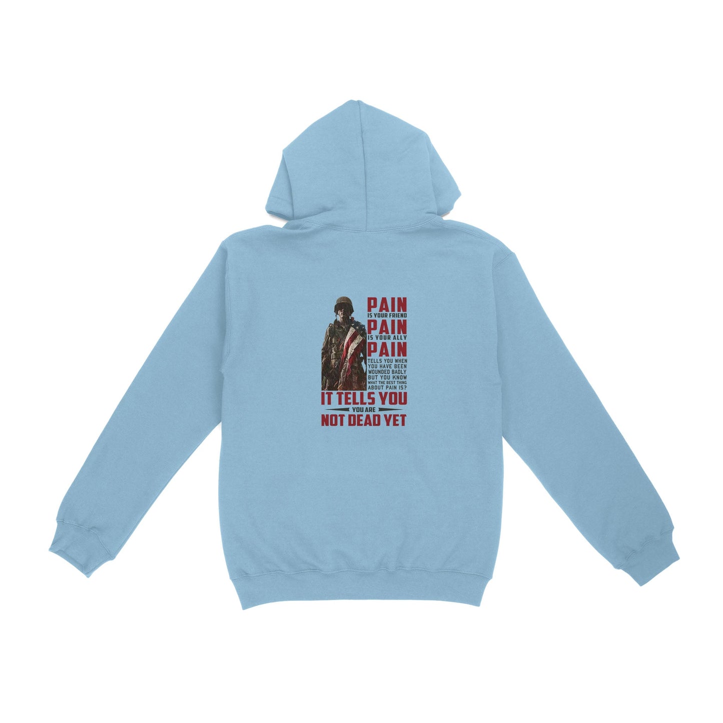 Vibecosy American Patriot Veteran Hoodie