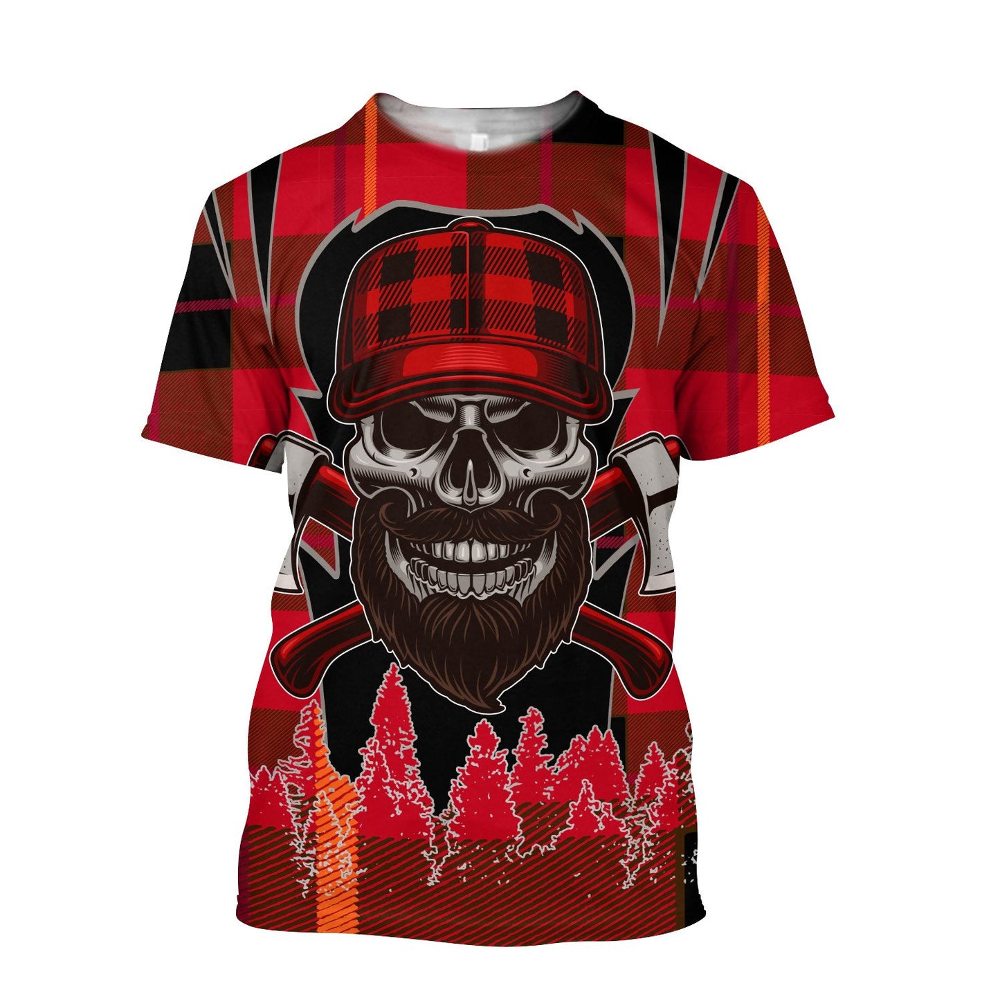 Lumberjack All Over Printed Hoodie For Men MEI
