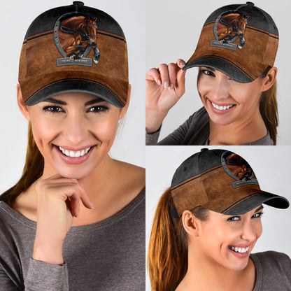 Customized Name Horse Classic Cap