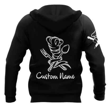 Custom Name Master Chef 3D All Over Printed Unisex Shirts