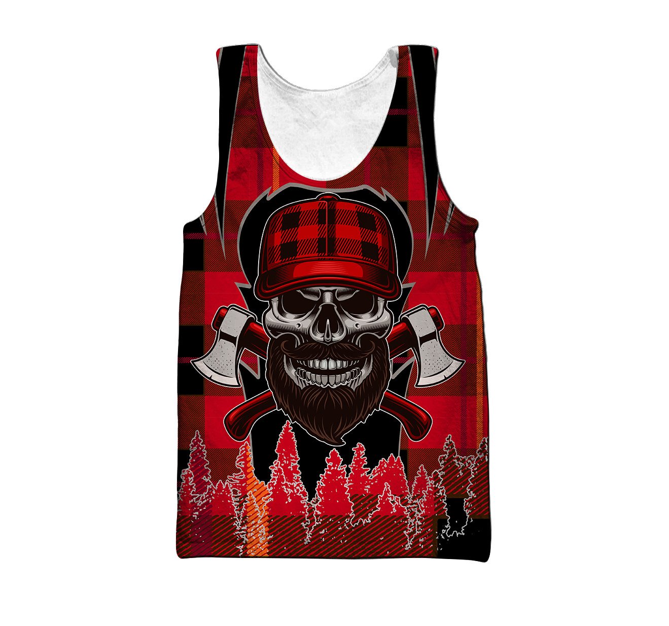Lumberjack All Over Printed Hoodie For Men MEI