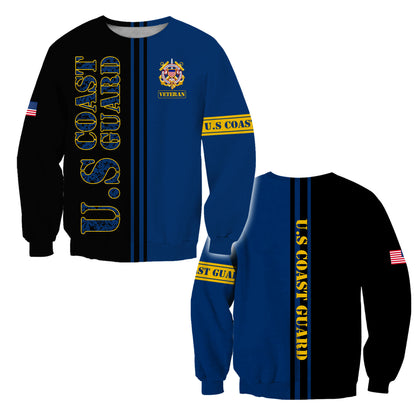 US Coast Guard 3D All Over Printed Unisex Shirts