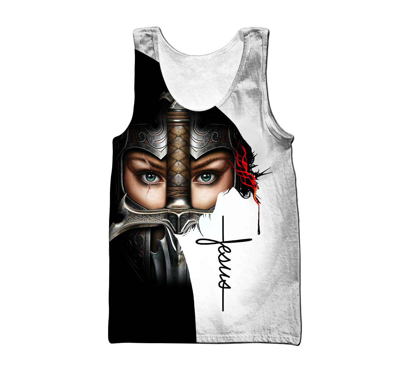 August Girl - I Am A Daughter Of God 3D All Over Printed Shirts For Men and Women TA040205S8-Apparel-TA-Tank Top-S-Vibe Cosy™