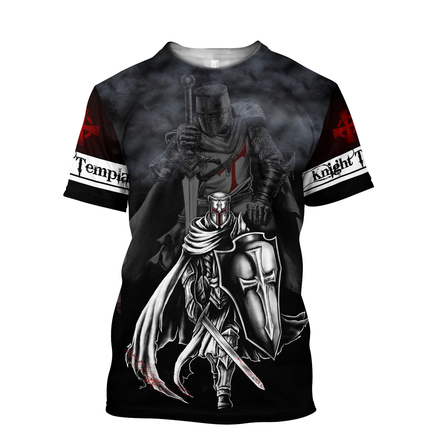 Premium Knight Templar All Over Printed Shirts For Men And Women MEI