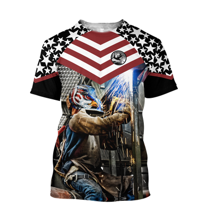 Premium Unisex All Over Printed Welder Shirts MEI