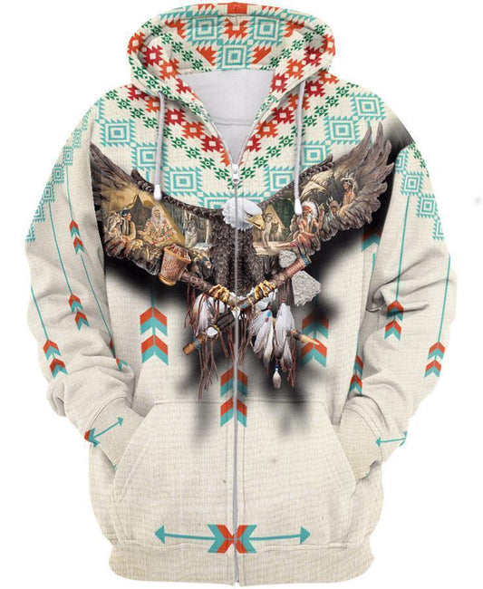 Eagle and Chief HG1085-Apparel-HG-Zipper Hoodie-S-Vibe Cosy™