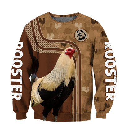 Premium Rooster 3D All Over Printed Unisex Shirts