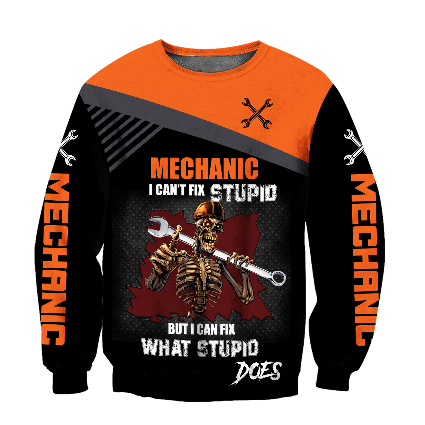 I Can Fix What Stupid Does All Over Printed Mechanic Hoodie For Men and Women DA15102002