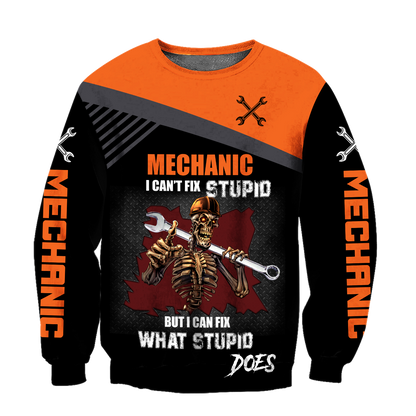 I Can Fix What Stupid Does All Over Printed Mechanic Hoodie For Men and Women DA15102002