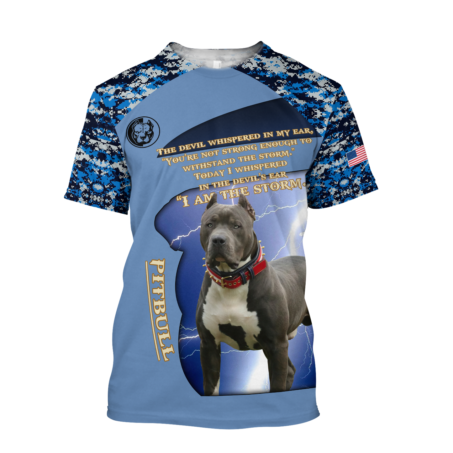 Pitbull 3d hoodie shirt for men and women DA30102001