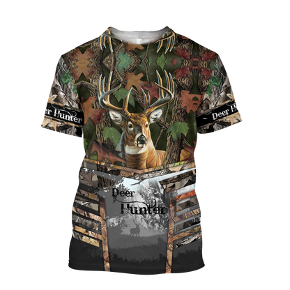 Premium Great Wood Deer Hunter All Over Printed Unisex Shirts DL2022002