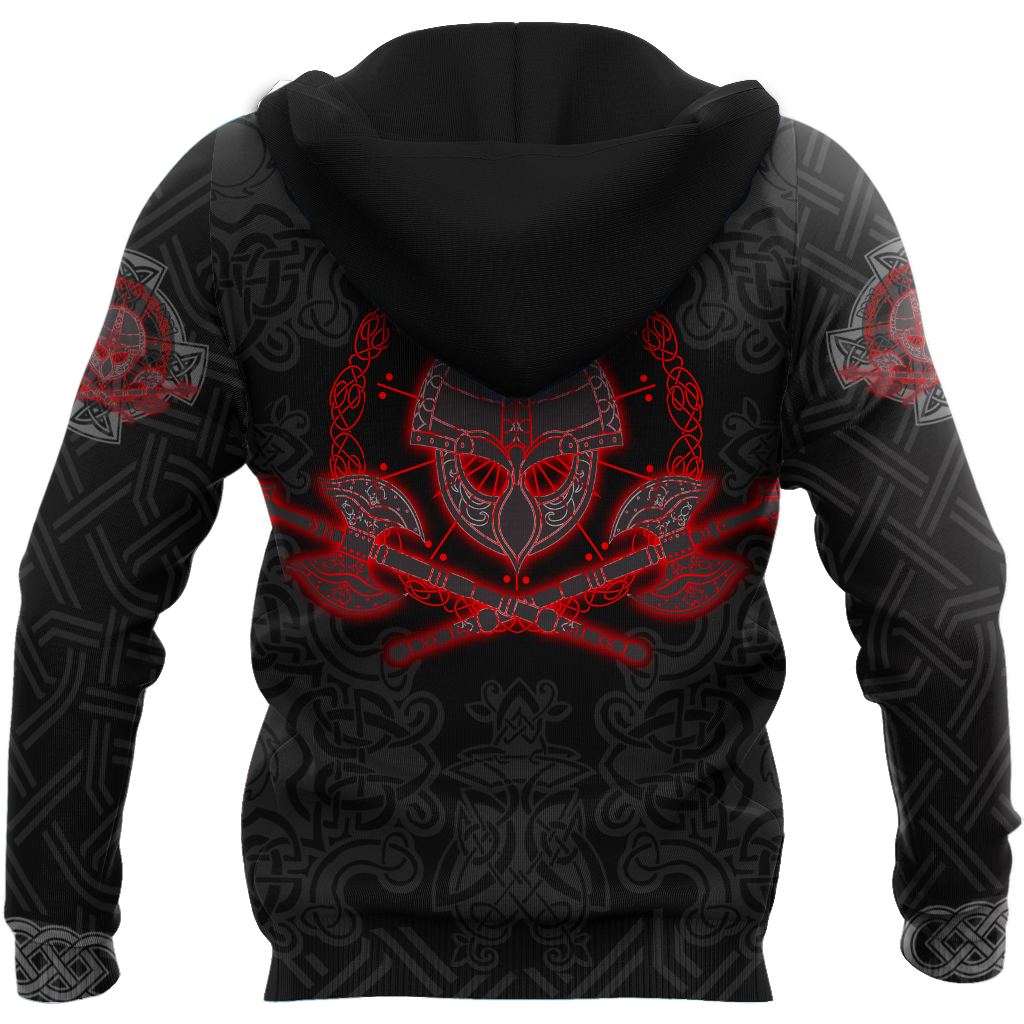 Love Viking Warriors tattoos 3D all over printed for man and women HHT30062001-Apparel-PL8386-Hoodie-S-Vibe Cosy™