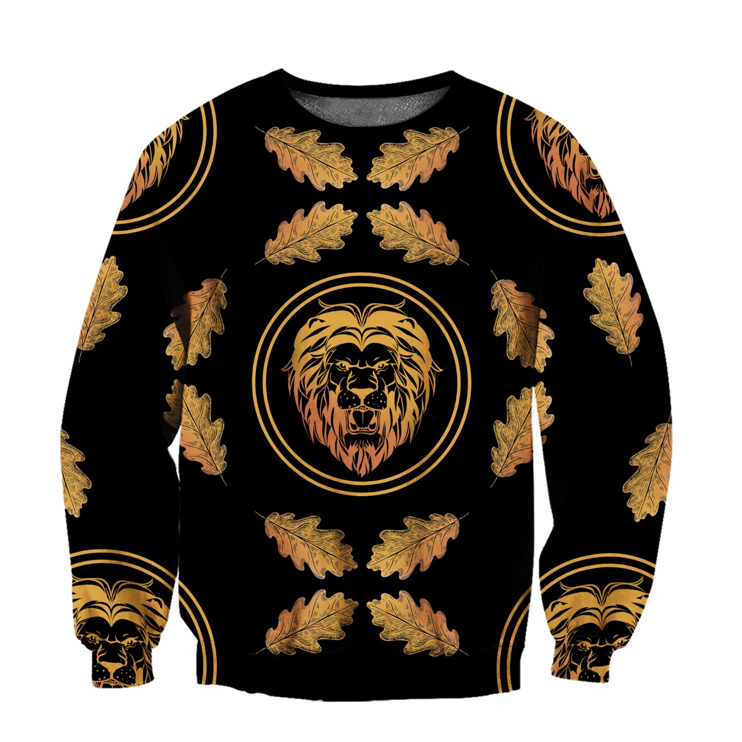 King of Lion Over Printed Hoodie
