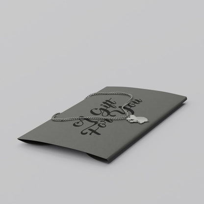 Australia Koala Freeform Plated Pendant NN9-PLATED PENDANTS-HP Arts-Silver Plated-Vibe Cosy™