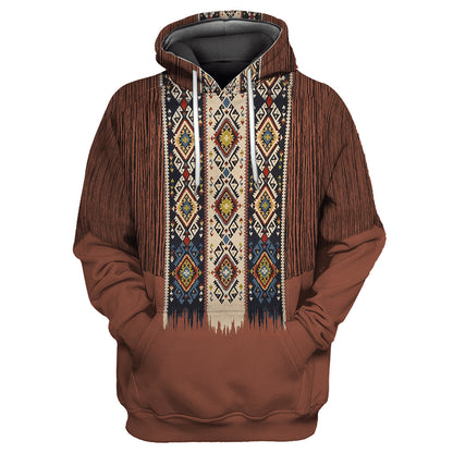 Native American 3D All Over Printed Unisex Shirts