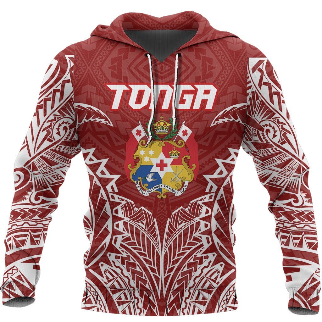 Tonga in My Heart Polynesian Tattoo Style 3D Printed Shirts TT0054-Apparel-TT-Hoodie-S-Vibe Cosy™