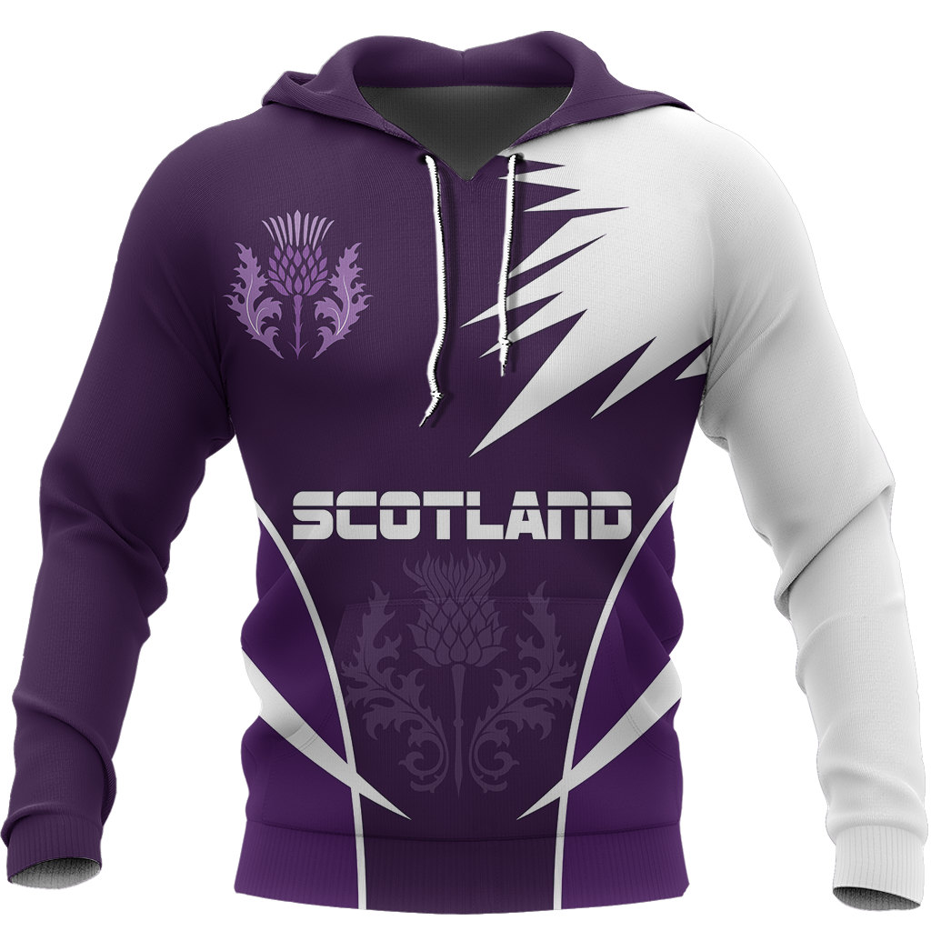 Scottish Thistle - Active Special Hoodie-Apparel-HD09-Hoodie-S-Vibe Cosy™