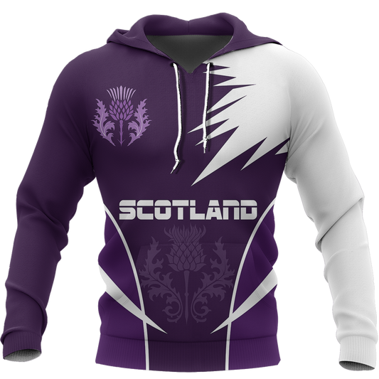 Scottish Thistle - Active Special Hoodie-Apparel-HD09-Hoodie-S-Vibe Cosy™