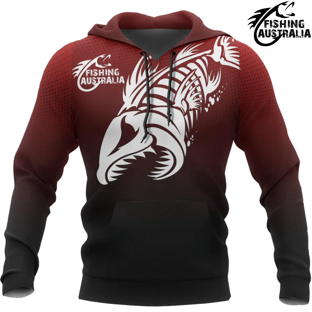 Fishing Australia - Eat Sleep Fish Repeat Hoodie - Amaze Style™-Apparel