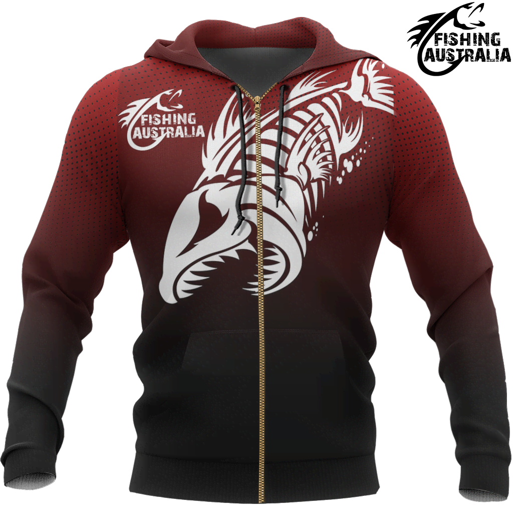 Fishing Australia - Eat Sleep Fish Repeat Hoodie - Amaze Style™-Apparel